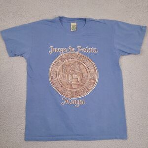 Tzol Kin T-Shirt Mens Medium Maya The Ball Game Juego De Pelota‎